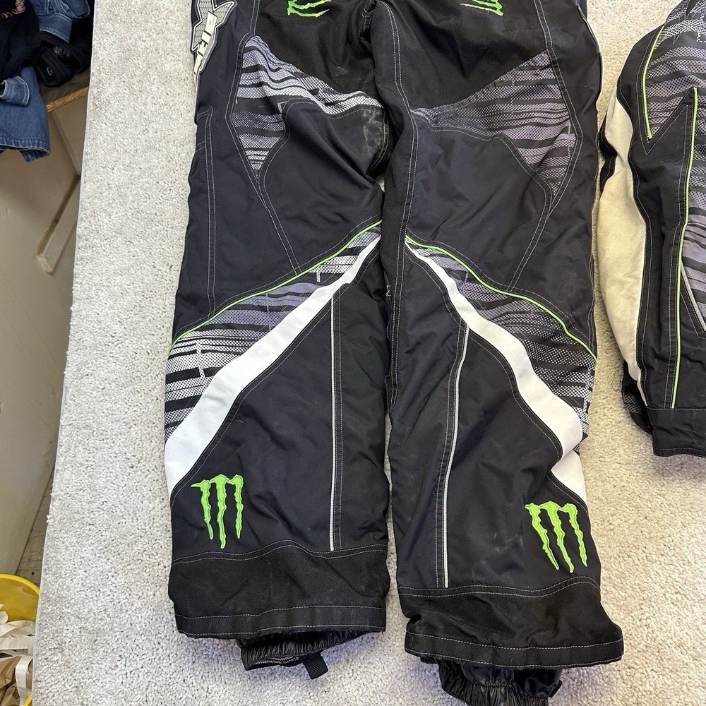 VTG Castle X Monster Energy Tucker Hibbert #68 Racing Jacket And Pants Medium - Picture 11 of 16